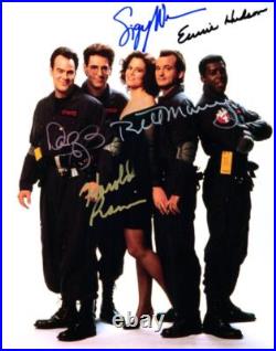 Dan Aykroyd Murray Ramis Hudson Weaver autographed 11x14 signed photo Pic + COA
