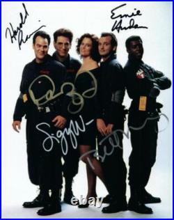 Dan Aykroyd Ramis Hudson Murray Weaver signed 8x10 Photo autographed Pic + COA