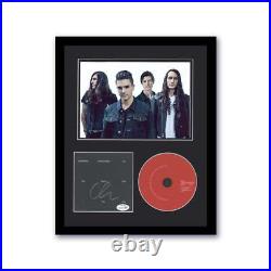 Dashboard Confessional Chris Carrabba Autograph Signed 11x14 Frame CD Photo ACOA