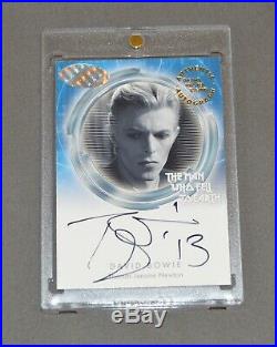 David Bowie Autograph Signed Man Who Fell to Earth Trading Card Proof 26/50