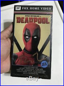 Deadpool VHS SDCC 2016 Exclusive Signed By Ryan Reynolds New Sealed Rare
