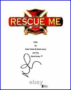 Denis Leary Signed Autograph Rescue Me Full Script Beckett Bas