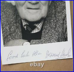 Desmond Llewellyn Autographed Photo 8x10 Movie Actor Film 007 James Bond