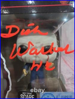 Dick Warlock Signed Hot Topic Scare Fair 2025 Michael Myers Funko WithJSA COA