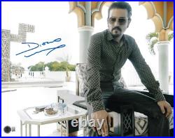 Diego Luna Autographed 11x14 Photo Narcos Mexico Signed Beckett BAS Witnessed