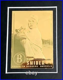 Dodgers Legends Signed Autographed Baseball Framed Photo Jsa Psa Snider Alston +