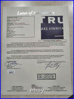 Donald Trump Autograph Signed President Original 2016 Campaign Sign JSA