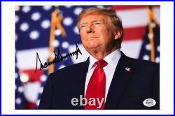 Donald Trump US President Signed Autographed 11×14 Photograph with Authentication