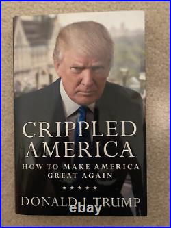 Donald trump autographed book With Certificate Of Authentication