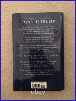 Donald trump autographed book With Certificate Of Authentication