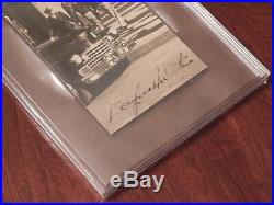 Douglas MacArthur, WWII General Photograph Signed Inside Beckett BAS Holder