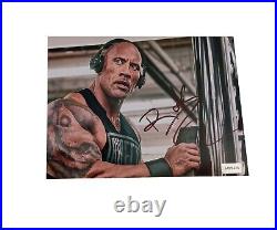 Dwayne Johnson Signed autographed 20x15 COA photo in 30x22 clear frame