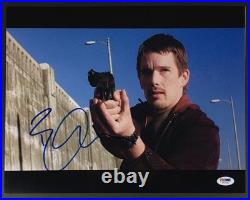 ETHAN HAWKE SIGNED 11x14 PHOTO PSA DNA AUTOGRAPH TRAINING DAY 2291