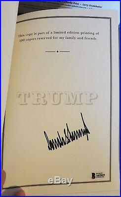 Easton Press Signed HOW TO GET RICH by Donald J. Trump Friends Family Limited Ed