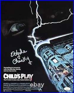 Ed Gale autographed signed inscribed 11x14 photo Child's Play JSA COA Chucky
