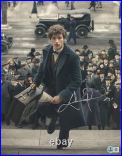 Eddie Redmayne Signed Autograph Fantastic Beasts 11x14 Photo Beckett Bas