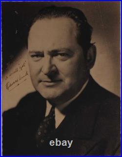 Edward Arnold (d. 1956) Signed Autographed Vintage 7x9 Photo