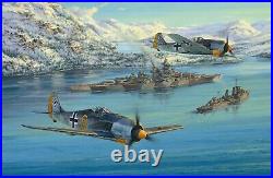 Eismeer Patrol by Anthony Saunders signed by Tirpitz and Luftwaffe Veterans