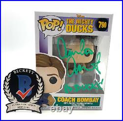 Emilio Estevez Signed Autograph Funko Pop The Mighty Ducks Beckett Go Ducks 9