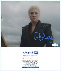Emma D'Arcy House of Dragon Autograph Signed 8x10 Photo ACOA