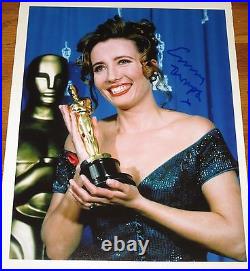 Emma Thompson Signed 11x14 Photo Autograph Coa Oscar Winner British Beauty