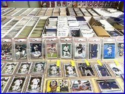 Entire Baseball Card Collection 50,000 Cards! Rookies, SP, Autos, Relics, Topps