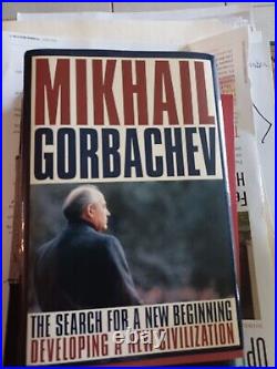 Entire! Mikhail Gorbachev Collection! Signed autograph book