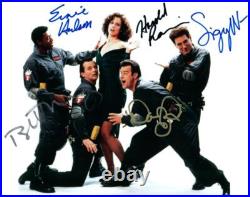 Ernie Hudson Dan Aykroyd Murray Ramis Weaver signed 8x10 autographed Photo + COA