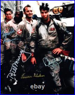 Ernie Hudson Harold Ramis Murray Aykroyd signed 11x14 Photo autographed + COA