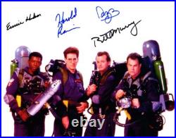 Ernie Hudson Murray Aykroyd Ramis Autographed 11x14 Photo signed Picture + COA