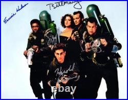 Ernie Hudson Murray Aykroyd Weaver +1 signed 11x14 Photo autographed Pic and COA
