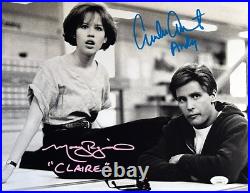 Estevez & Ringwald autographed signed inscribed 11x14 photo JSA Breakfast Club