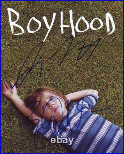 Ethan Hawke & Richard Linklater Signed Autographed 8x10 Boyhood Photograph