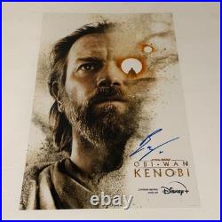 Ewan McGregor Autographed Star Wars Obi Wan Kenobi 11x17 Photo 2