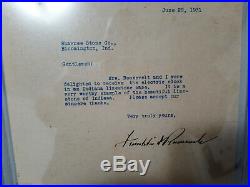FDR Franklin Delano Roosevelt TLS Signed Autographed Letter PSA/DNA Encapsulated