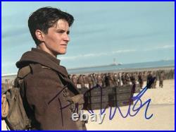 Fionn Whitehead Signed Photo 8x10 Dunkirk Autograph Black Mirror Beckett Coa 1