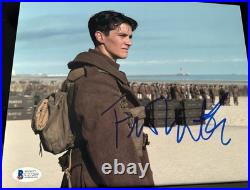 Fionn Whitehead Signed Photo 8x10 Dunkirk Autograph Black Mirror Beckett Coa 1