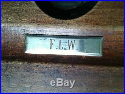 Frank Lloyd Wright Personally Owned & Used Wooden Level Signed In Name Plate Coa