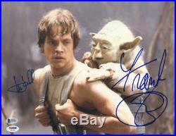 Frank Oz Mark Hamill Signed 11x14 Photo Yoda Star Wars Proof Autograph Beckett A