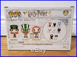 Funko POP! Weasley 3 Pack ECCC Exclusive Signed Autographed Harry Potter Figure