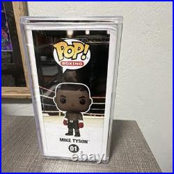 Funko Pop! Boxing Mike Tyson #01 Autographed Vinyl Figure with Protector Beckett