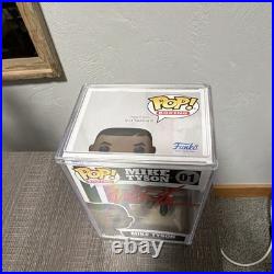 Funko Pop! Boxing Mike Tyson #01 Autographed Vinyl Figure with Protector Beckett
