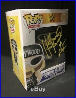 Funko Pop! Hollywood Hulk Hogan #11 WWE Signed-Autograph Certified RARE GRAIL