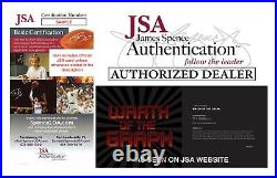 Geena Davis +1 Hand Signed 11x14 Beetlejuice Authentic Autograph JSA COA