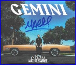 Gemini Macklemore signed cd included Autograph Signed music cd