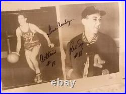 Gene Conley hand signed photo autograph JSA cert. Boston Red Sox Celtics sports
