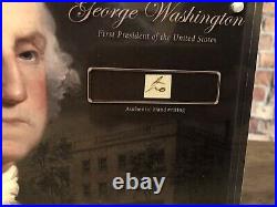George Washington 1797 Handwriting Signed Jsa Loa Authentic Historic Display