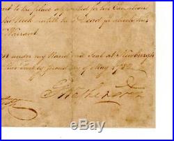 George Washington Hang him by the Neck until he be Dead Signed Execution Order