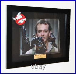 Ghostbusters BILL MURRAY DAN AYKROYD Signed Autograph, FRAME COA UACC RD#228 DVD