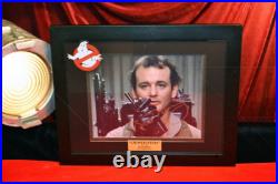 Ghostbusters BILL MURRAY DAN AYKROYD Signed Autograph, FRAME COA UACC RD#228 DVD